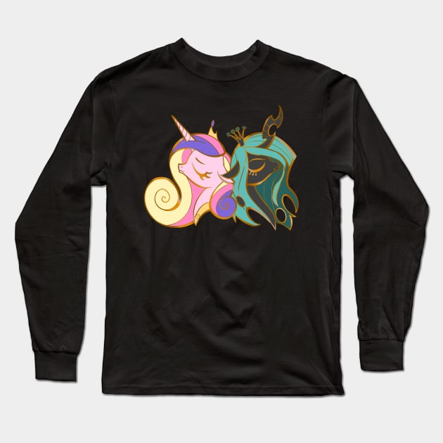 Cadance and Chrysalis Long Sleeve T-Shirt by SophieScruggs